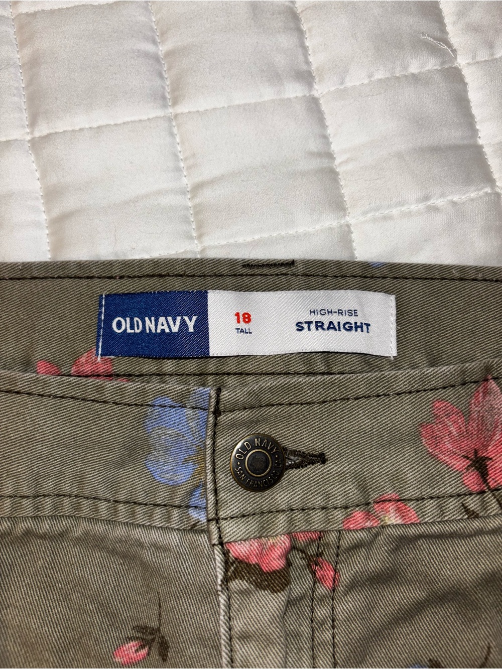 Old Navy Floral Pants Bundle - Picture 2 of 6